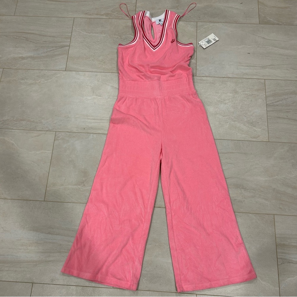 NWT Juicy Couture Pink Sleeveless Jumpsuit size XS